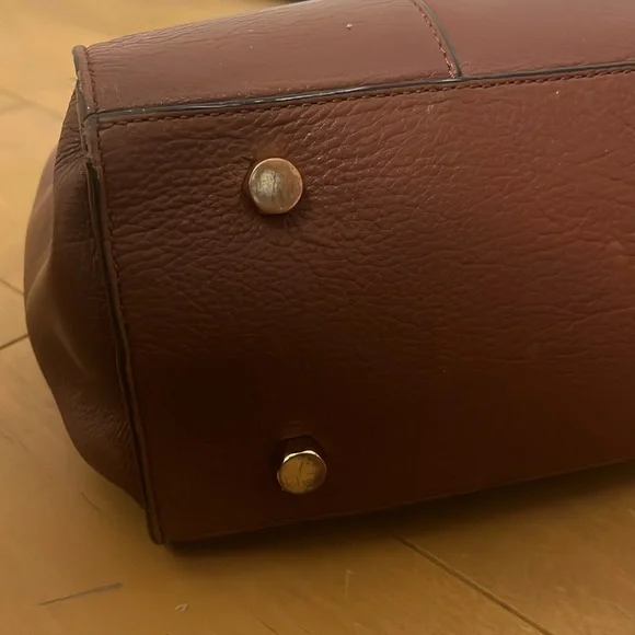 REBECCA MINKOFF brown tote bag H: 11”, L: 14”, W: 4.5” - Picture 7 of 9